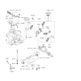 KAWASAKI, VN1600A6F 2006, IGNITION SWITCH
