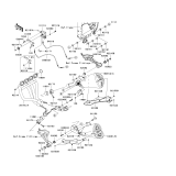 KAWASAKI, ZR1000C7F 2007,ZR1000C8F 2008,ZR1000C9F 2009, MUFFLER(S)