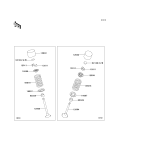 KAWASAKI, ZR1000C7F 2007,ZR1000C8F 2008,ZR1000C9F 2009, VALVE(S)
