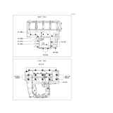 KAWASAKI, ZR1000C7F 2007,ZR1000C8F 2008,ZR1000C9F 2009, CRANKCASE BOLT PATTERN