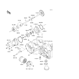 KAWASAKI, ZR1000C7F 2007,ZR1000C8F 2008,ZR1000C9F 2009, OIL PUMP