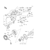 KAWASAKI, ZR1000C7F 2007,ZR1000C8F 2008,ZR1000C9F 2009, GENERATOR