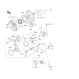 KAWASAKI, ZR1000C7F 2007,ZR1000C8F 2008,ZR1000C9F 2009, STARTER MOTOR