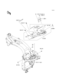 KAWASAKI, ZR1000C7F 2007,ZR1000C8F 2008,ZR1000C9F 2009, BATTERY CASE
