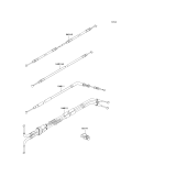 KAWASAKI, ZR1000C7F 2007,ZR1000C8F 2008,ZR1000C9F 2009, CABLES