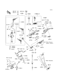 KAWASAKI, ZR1000C7F 2007,ZR1000C8F 2008,ZR1000C9F 2009, IGNITION SWITCH