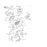 KAWASAKI, ZR1000C7F 2007,ZR1000C8F 2008,ZR1000C9F 2009, COWLING