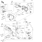KAWASAKI, EJ800ADF 2013,EJ800ADFA 2013,EJ800AEF 2014,EJ800AEFA 2014, AIR CLEANER