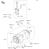 KAWASAKI, EJ800ADF 2013,EJ800ADFA 2013,EJ800AEF 2014,EJ800AEFA 2014, CRANKSHAFT