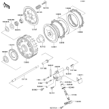 KAWASAKI, EJ800ADF 2013,EJ800ADFA 2013,EJ800AEF 2014,EJ800AEFA 2014, CLUTCH