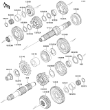 KAWASAKI, EJ800ADF 2013,EJ800ADFA 2013,EJ800AEF 2014,EJ800AEFA 2014, TRANSMISSION