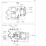 KAWASAKI, EJ800ADF 2013,EJ800ADFA 2013,EJ800AEF 2014,EJ800AEFA 2014, CRANKCASE BOLT PATTERN