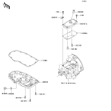 KAWASAKI, EJ800ADF 2013,EJ800ADFA 2013,EJ800AEF 2014,EJ800AEFA 2014, BREATHER COVER/OIL PAN
