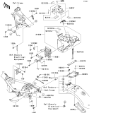 KAWASAKI, EJ800ADF 2013,EJ800ADFA 2013,EJ800AEF 2014,EJ800AEFA 2014, FRAME FITTINGS