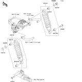 KAWASAKI, EJ800ADF 2013,EJ800ADFA 2013,EJ800AEF 2014,EJ800AEFA 2014, SUSPENSION/SHOCK ABSORBER
