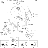 KAWASAKI, EJ800ADF 2013,EJ800ADFA 2013,EJ800AEF 2014,EJ800AEFA 2014, FUEL TANK