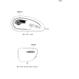 KAWASAKI, EJ800ADF 2013,EJ800ADFA 2013,EJ800AEF 2014,EJ800AEFA 2014, DECALS(BLUE)