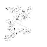 KAWASAKI, ER300AFF 2015,ER300AGF 2016, MUFFLER(S)