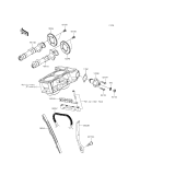 KAWASAKI, ER300AFF 2015,ER300AGF 2016, CAMSHAFT(S)/TENSIONER