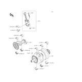 KAWASAKI, ER300AFF 2015,ER300AGF 2016, CRANKSHAFT