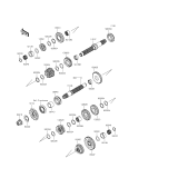 KAWASAKI, ER300AFF 2015,ER300AGF 2016, TRANSMISSION