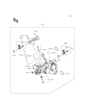 KAWASAKI, ER300AFF 2015,ER300AGF 2016, THROTTLE