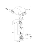 KAWASAKI, ER300AFF 2015,ER300AGF 2016, FUEL PUMP
