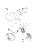 KAWASAKI, ER300AFF 2015,ER300AGF 2016, GENERATOR