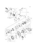 KAWASAKI, ER300AFF 2015,ER300AGF 2016, STARTER MOTOR
