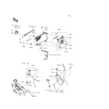 KAWASAKI, ER300AFF 2015,ER300AGF 2016, RADIATOR
