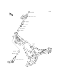 KAWASAKI, ER300AFF 2015,ER300AGF 2016, FRAME