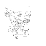 KAWASAKI, ER300AFF 2015,ER300AGF 2016, FRAME FITTINGS