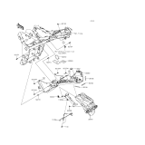 KAWASAKI, ER300AFF 2015,ER300AGF 2016, REAR FENDER(S)