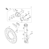 KAWASAKI, ER300AFF 2015,ER300AGF 2016, FRONT BRAKE