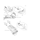 KAWASAKI, ER300AFF 2015,ER300AGF 2016, TAILLIGHT(S)