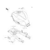 KAWASAKI, ER300AFF 2015,ER300AGF 2016, LABELS