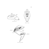 KAWASAKI, ER300AFF 2015,ER300AGF 2016, DECALS(GREEN)