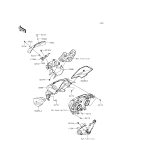 KAWASAKI, ER300AFF 2015,ER300AGF 2016, COWLING