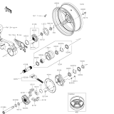 KAWASAKI, ZX1002JRFNN 2024,ZX1002JRANN 2024, REAR HUB