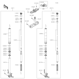 KAWASAKI, ZX1002JRFNN 2024,ZX1002JRANN 2024, FRONT FORK