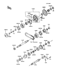 KAWASAKI, ZX900-A3 1986,ZX900-A4 1987,ZX900-A5 1988,ZX900-A5A 1988, BALANCER