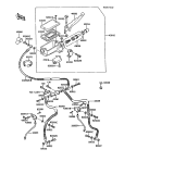 KAWASAKI, ZX900-A3 1986,ZX900-A4 1987,ZX900-A5 1988,ZX900-A5A 1988, FRONT MASTER CYLINDER