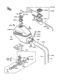 KAWASAKI, ZX900-A3 1986,ZX900-A4 1987,ZX900-A5 1988,ZX900-A5A 1988, FUEL TANK