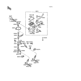 KAWASAKI, ZX750-F1 1987,ZX750-F2 1988,ZX750-F2A 1988,ZX750-F3 1989, FRONT MASTER CYLINDER
