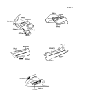 KAWASAKI, ZX750-F1 1987,ZX750-F2 1988,ZX750-F2A 1988,ZX750-F3 1989, DECALS(BLUE/WHITE)