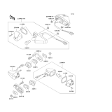 KAWASAKI, KL650-B1 1989,KL650-B2 1990,KL650-B3 1991, TURN SIGNAL
