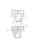 KAWASAKI, ZX600-E1 1993,ZX600-E2 1994,ZX600-E3 1995, CRANKCASE BOLT PATTERN