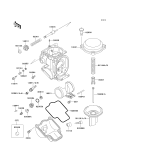 KAWASAKI, ZX600-E1 1993,ZX600-E2 1994,ZX600-E3 1995, CARBURETOR PARTS