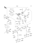 KAWASAKI, ZX600-E1 1993,ZX600-E2 1994,ZX600-E3 1995, FRONT MASTER CYLINDER