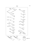 KAWASAKI, ZX600-E1 1993,ZX600-E2 1994,ZX600-E3 1995, OWNER'S TOOLS